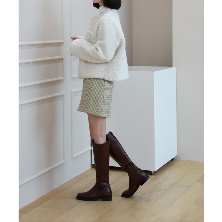 フェミニン チェック ミニスカート | by muni:r | 詳細画像10 