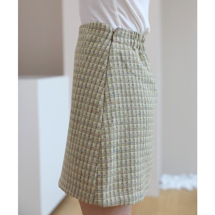 フェミニン チェック ミニスカート | by muni:r | 詳細画像15 