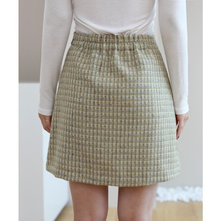 フェミニン チェック ミニスカート | by muni:r | 詳細画像16 