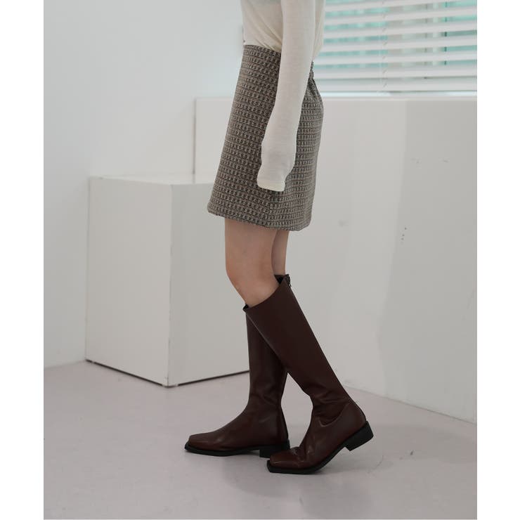 フェミニン チェック ミニスカート | by muni:r | 詳細画像2 