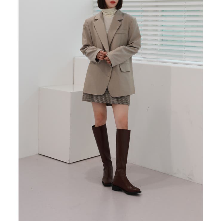 フェミニン チェック ミニスカート | by muni:r | 詳細画像3 