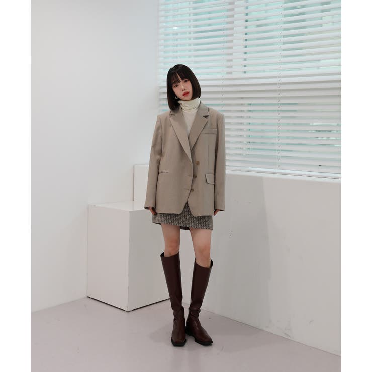 フェミニン チェック ミニスカート | by muni:r | 詳細画像4 