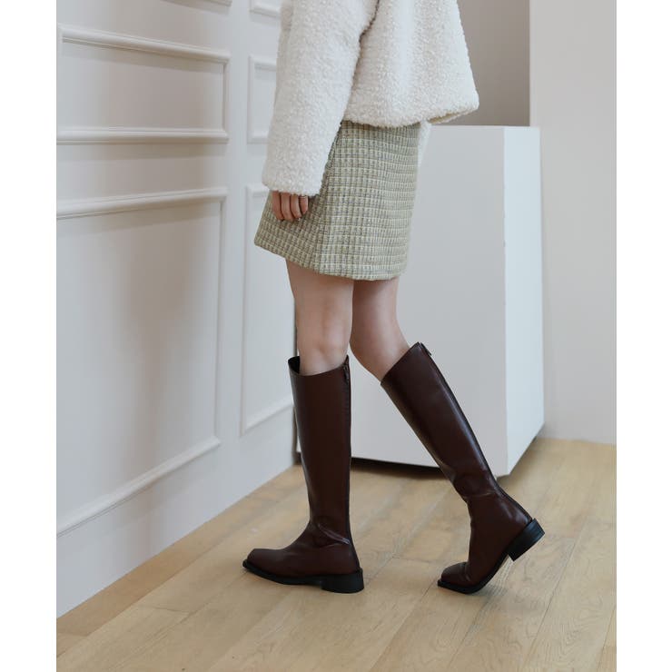 フェミニン チェック ミニスカート | by muni:r | 詳細画像8 