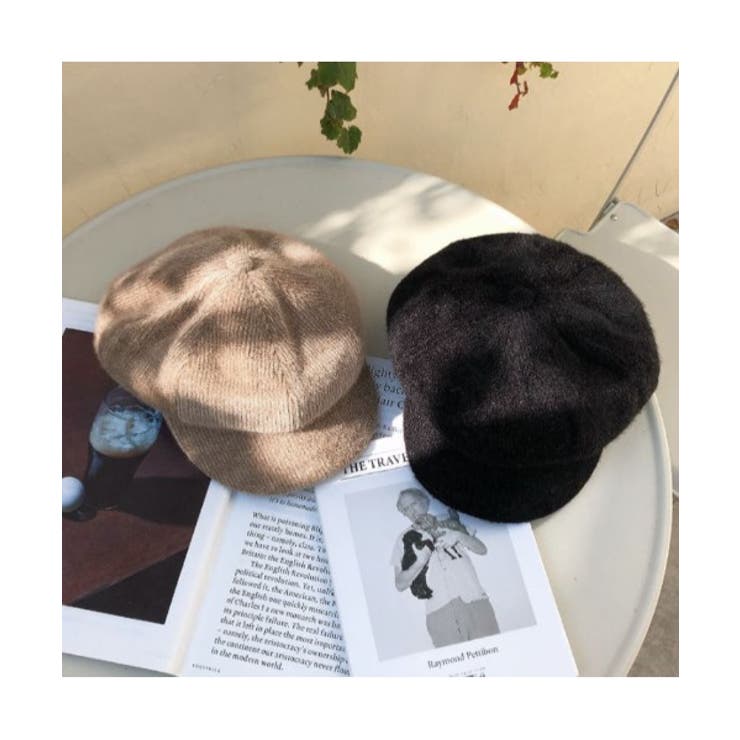 ベージュ | ソフトなタッチ感ハンティングキャップ | by muni:r