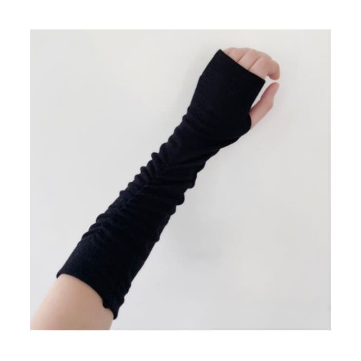 シャーリングレイヤードアームウォーマー | by muni:r | 詳細画像1 