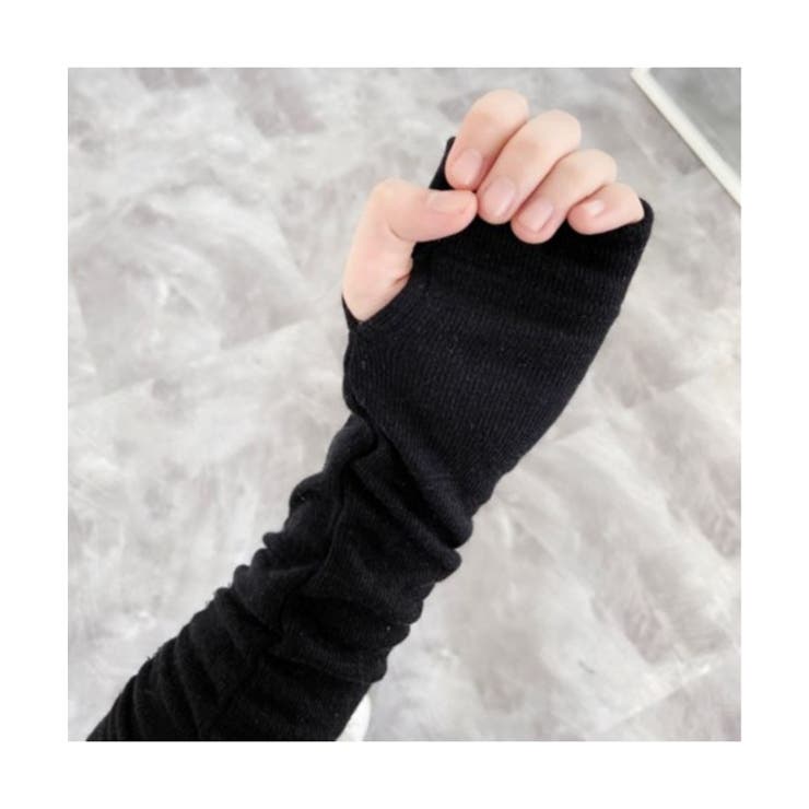 シャーリングレイヤードアームウォーマー | by muni:r | 詳細画像3 