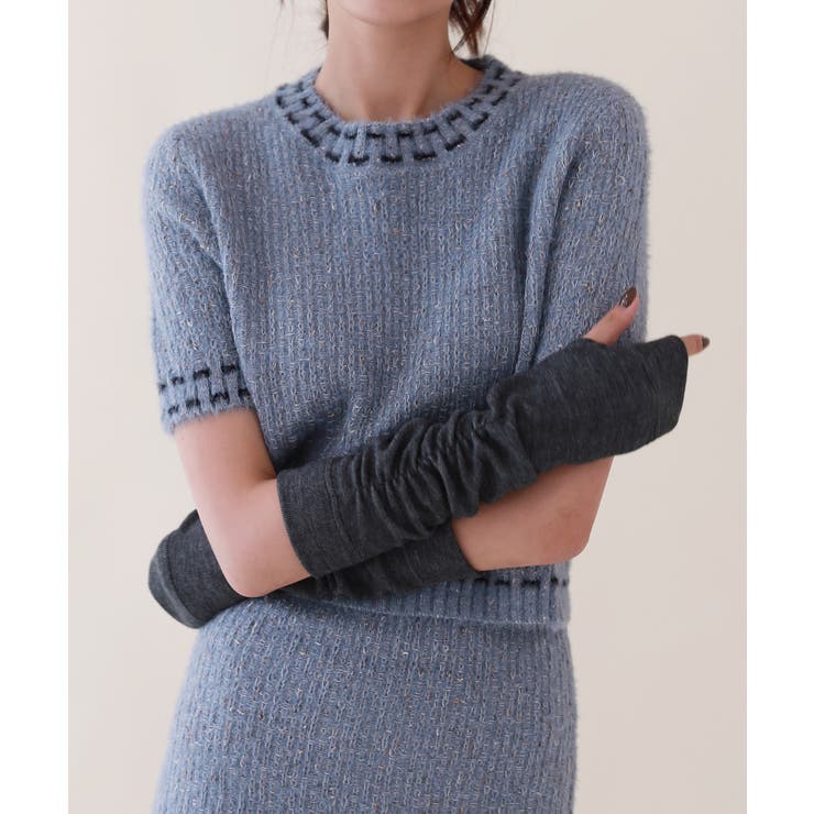 シャーリングレイヤードアームウォーマー | by muni:r | 詳細画像4 