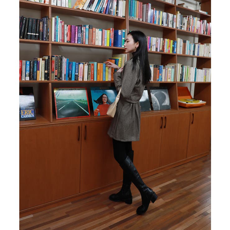 スタイリッシュなジャケットミニスカートセットアップ | by muni:r | 詳細画像16 