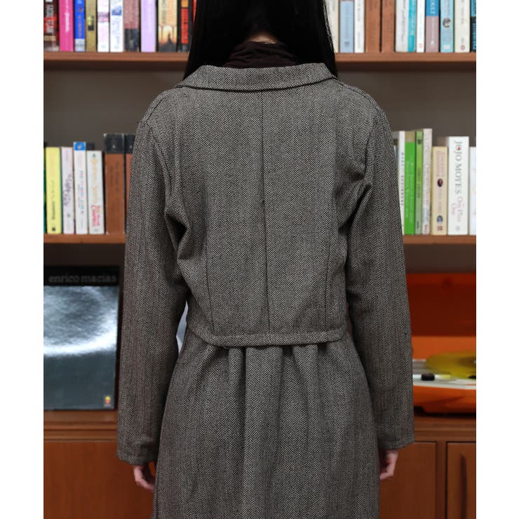 スタイリッシュなジャケットミニスカートセットアップ | by muni:r | 詳細画像18 