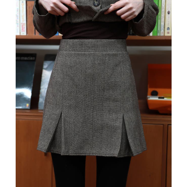 スタイリッシュなジャケットミニスカートセットアップ | by muni:r | 詳細画像20 