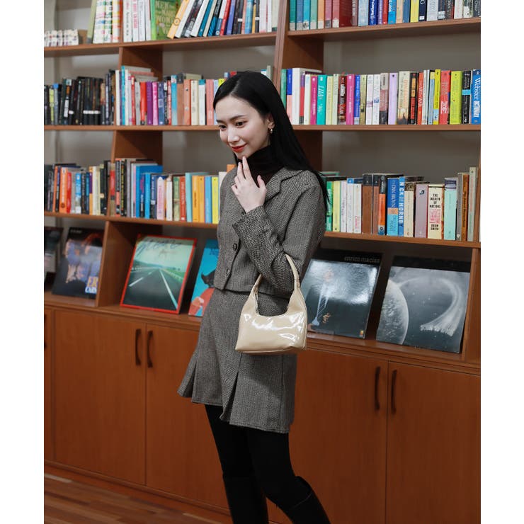 スタイリッシュなジャケットミニスカートセットアップ | by muni:r | 詳細画像9 