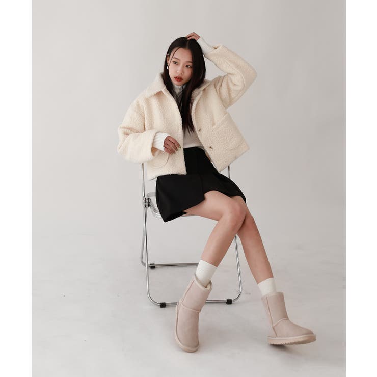 キュートボアカラージャケット | by muni:r | 詳細画像11 