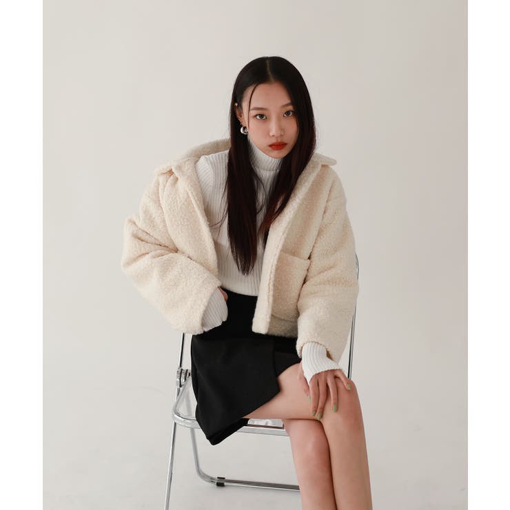 キュートボアカラージャケット | by muni:r | 詳細画像5 