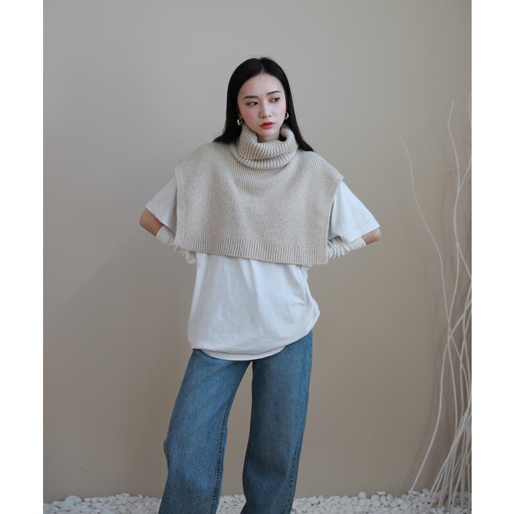 ショールニットネックウォーマー | by muni:r | 詳細画像16 