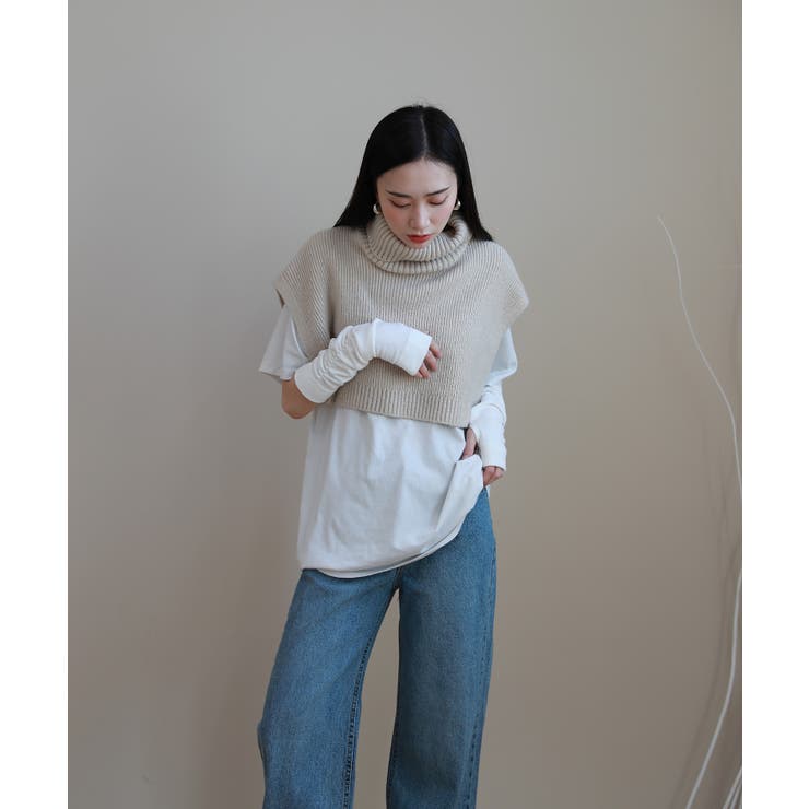 ショールニットネックウォーマー | by muni:r | 詳細画像17 