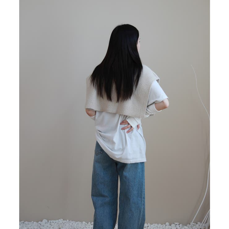 ショールニットネックウォーマー | by muni:r | 詳細画像18 