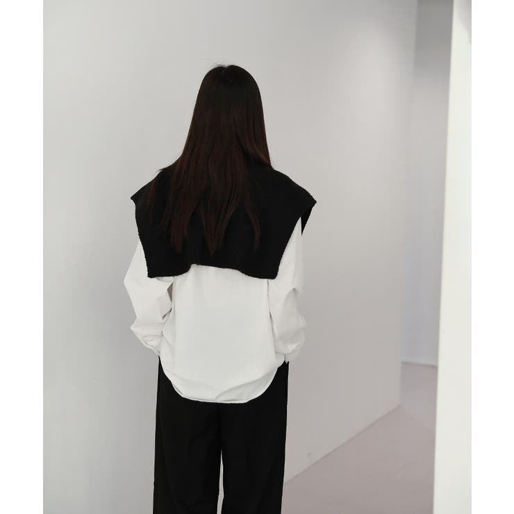 ショールニットネックウォーマー | by muni:r | 詳細画像2 