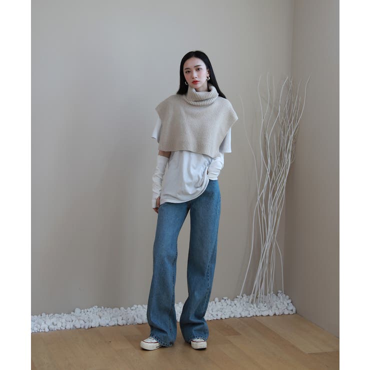 ショールニットネックウォーマー | by muni:r | 詳細画像23 