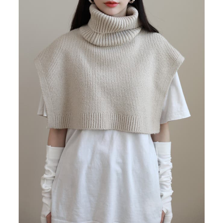 ショールニットネックウォーマー | by muni:r | 詳細画像24 