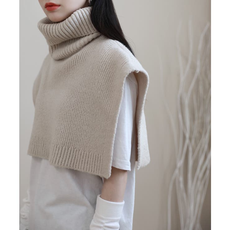 ショールニットネックウォーマー | by muni:r | 詳細画像26 