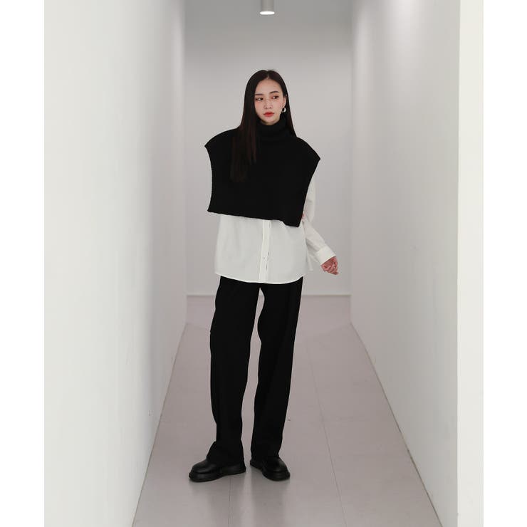 ショールニットネックウォーマー | by muni:r | 詳細画像4 