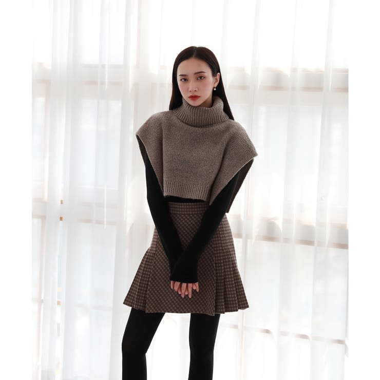 ショールニットネックウォーマー | by muni:r | 詳細画像8 