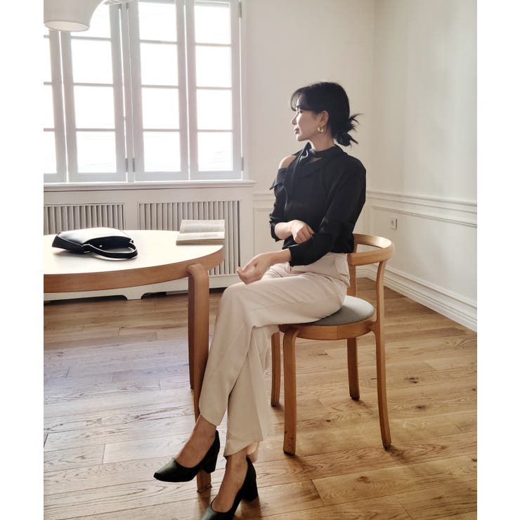 7COLORロングハイウエストスラックス | by muni:r | 詳細画像13 