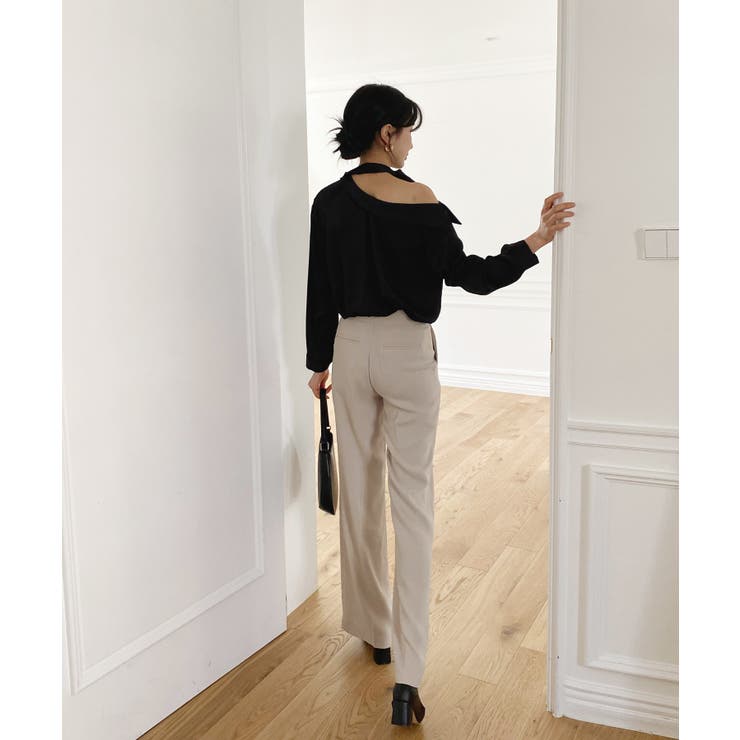 7COLORロングハイウエストスラックス | by muni:r | 詳細画像17 