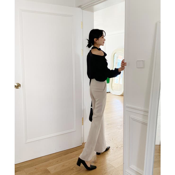 7COLORロングハイウエストスラックス | by muni:r | 詳細画像18 