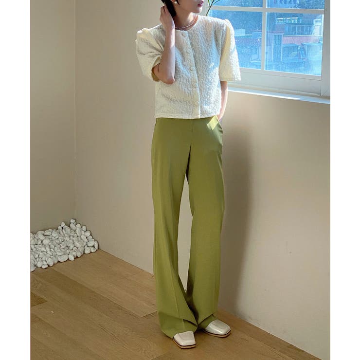 7COLORロングハイウエストスラックス | by muni:r | 詳細画像22 