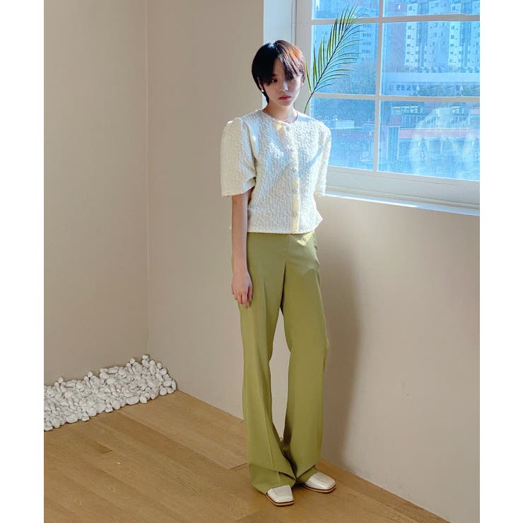 7COLORロングハイウエストスラックス | by muni:r | 詳細画像26 