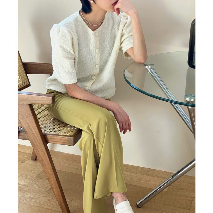 7COLORロングハイウエストスラックス | by muni:r | 詳細画像28 