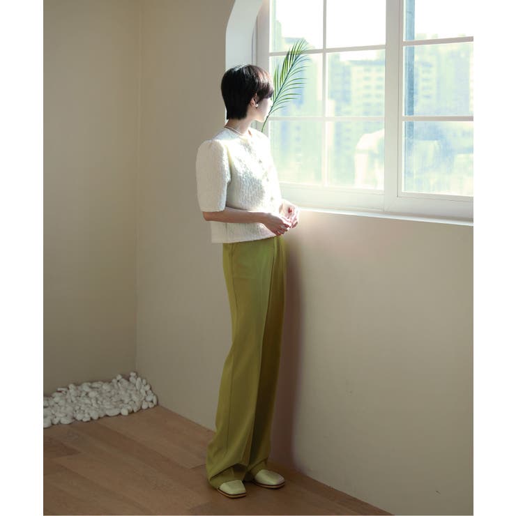 7COLORロングハイウエストスラックス | by muni:r | 詳細画像29 