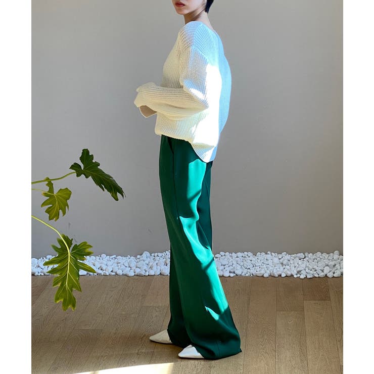 7COLORロングハイウエストスラックス | by muni:r | 詳細画像40 