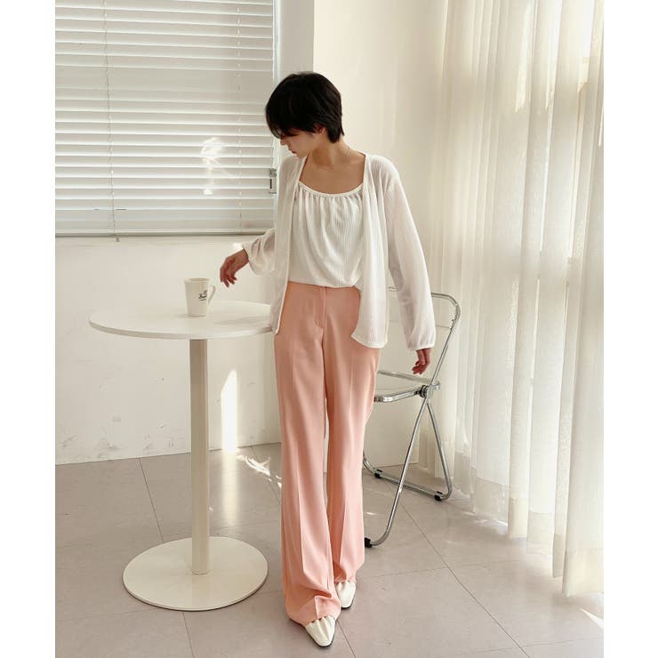 7COLORロングハイウエストスラックス | by muni:r | 詳細画像48 