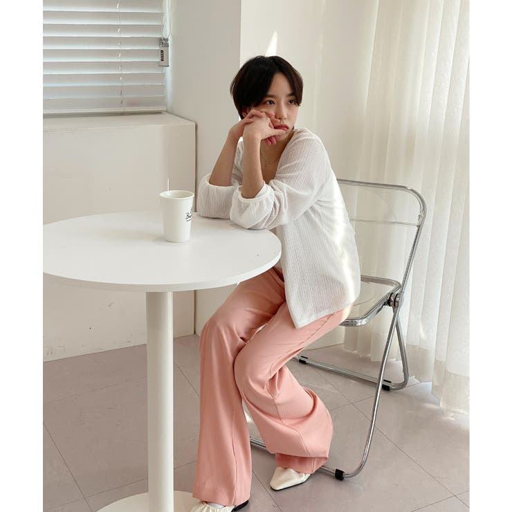 7COLORロングハイウエストスラックス | by muni:r | 詳細画像56 