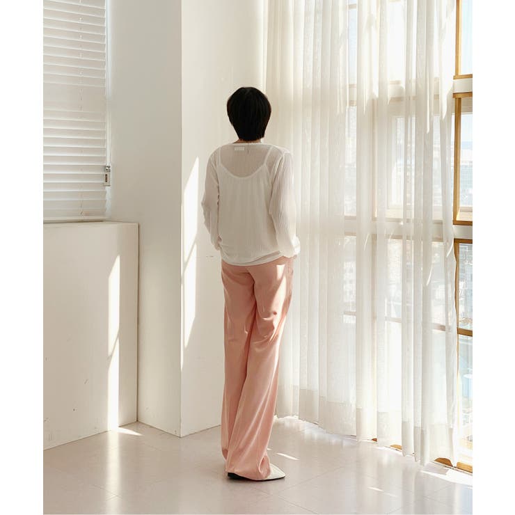 7COLORロングハイウエストスラックス | by muni:r | 詳細画像57 