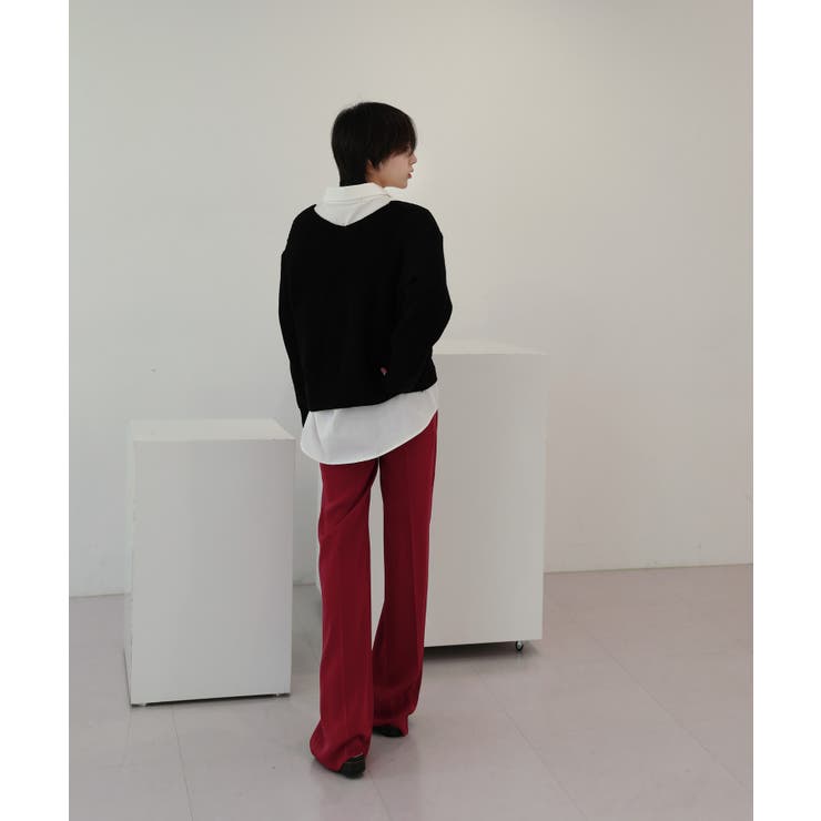 7COLORロングハイウエストスラックス | by muni:r | 詳細画像75 