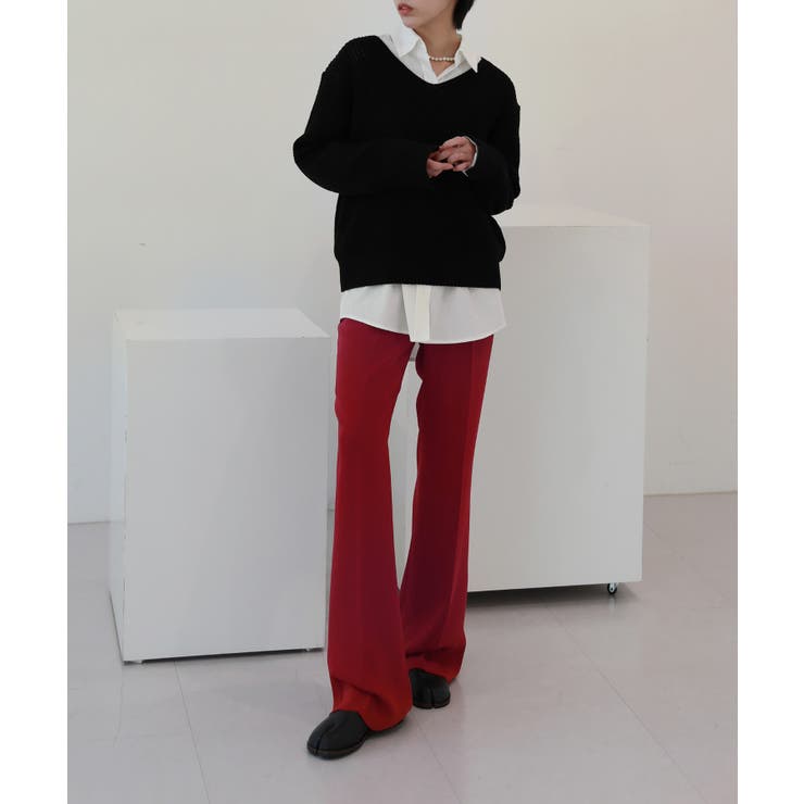 7COLORロングハイウエストスラックス | by muni:r | 詳細画像79 