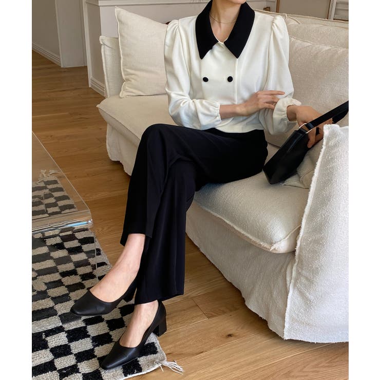 7COLORロングハイウエストスラックス | by muni:r | 詳細画像82 