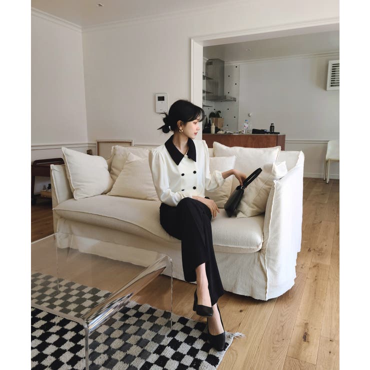 7COLORロングハイウエストスラックス | by muni:r | 詳細画像83 