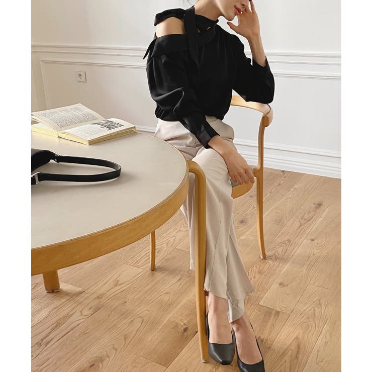 7COLORロングハイウエストスラックス | by muni:r | 詳細画像9 