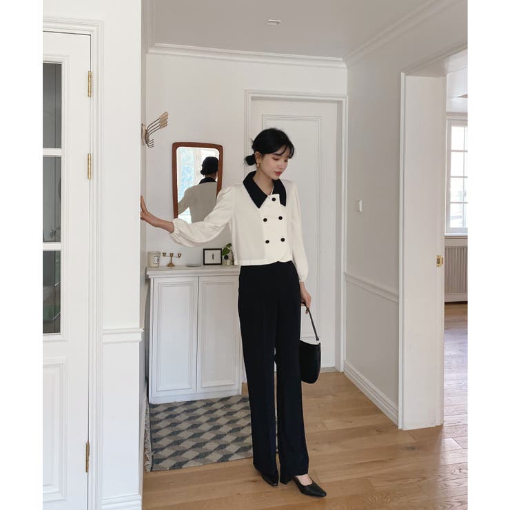 7COLORロングハイウエストスラックス | by muni:r | 詳細画像90 