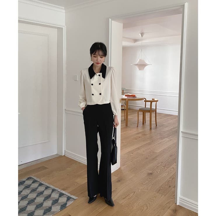 7COLORロングハイウエストスラックス | by muni:r | 詳細画像98 