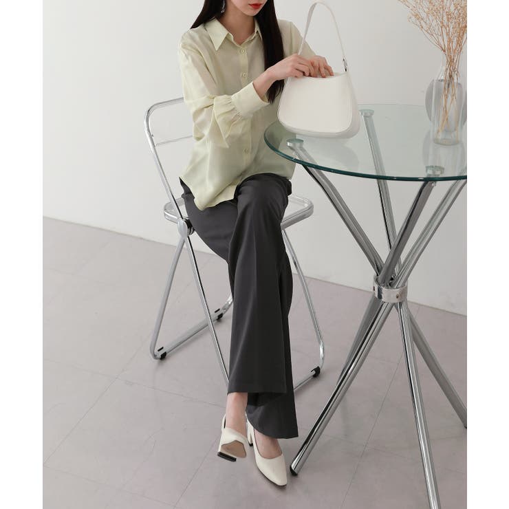 シルキーカラーシャツ | by muni:r | 詳細画像14 