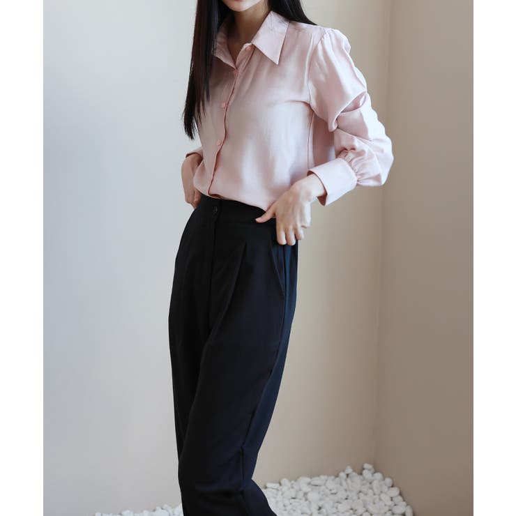 シルキーカラーシャツ | by muni:r | 詳細画像24 