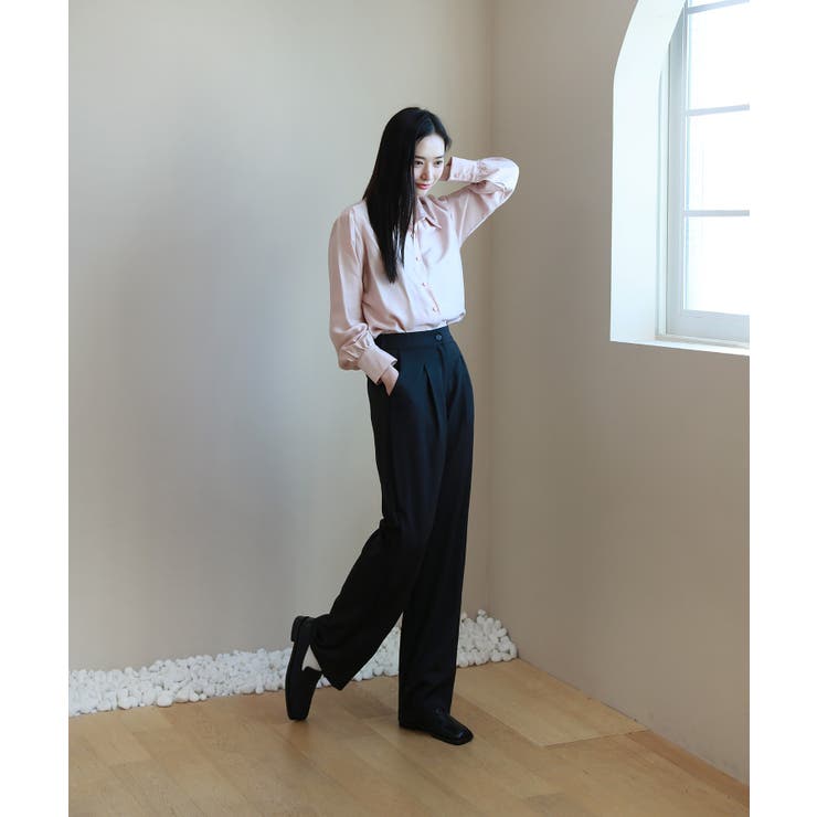 シルキーカラーシャツ | by muni:r | 詳細画像26 