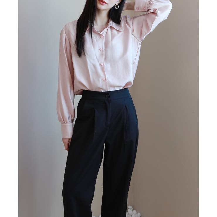 シルキーカラーシャツ | by muni:r | 詳細画像29 