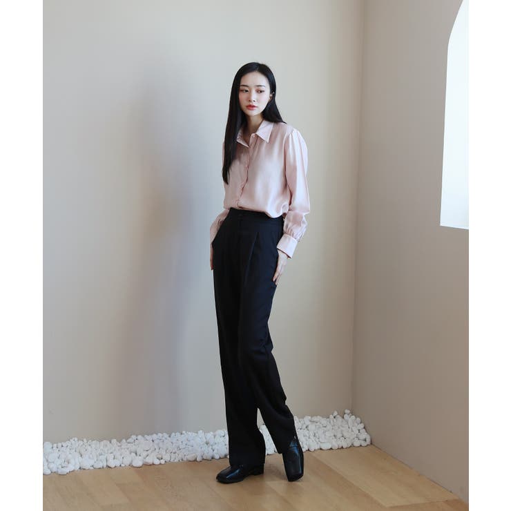 シルキーカラーシャツ | by muni:r | 詳細画像30 