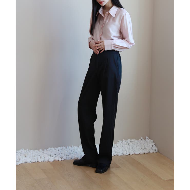 シルキーカラーシャツ | by muni:r | 詳細画像31 